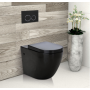 Koko-Matte White Wall Faced Rimless Toilet Pan Only